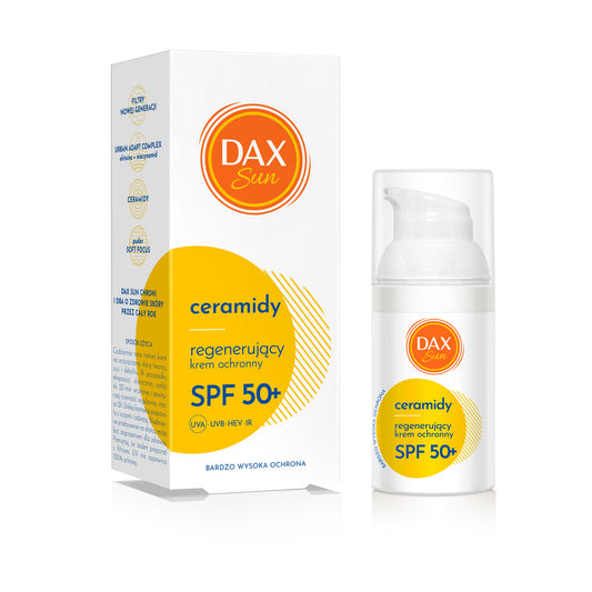 DAX Sun Regeneruojantis apsauginis kremas su ceramidais SPF 50+ 30 ml