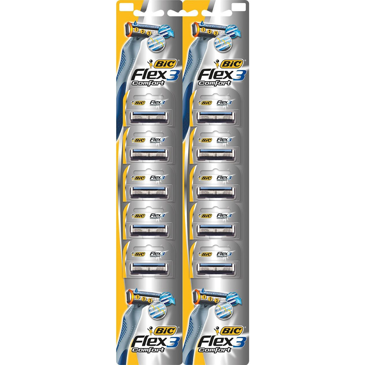 Bic skutimosi skutimosi BIC Flex 03 Comfort 10 vnt.