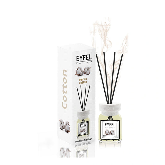 EYFEL Kvapų difuzorius su lazdelėmis - Cotton 120 ml