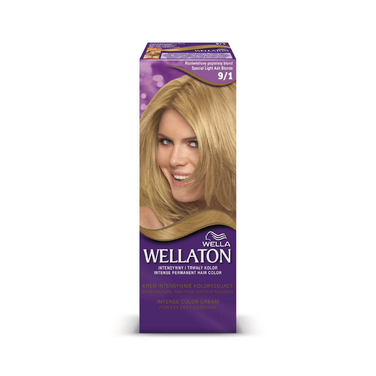 Wella Wellaton Intense Intensyviai dažantis kremas nr. 9/1 Labai Šviesus Pelenų Blondinas - 1op.