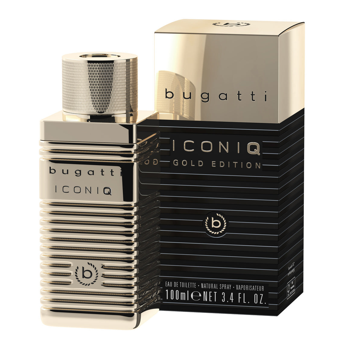 BUGATTI Iconiq Gold Tualetinis vanduo vyrams 100 ml