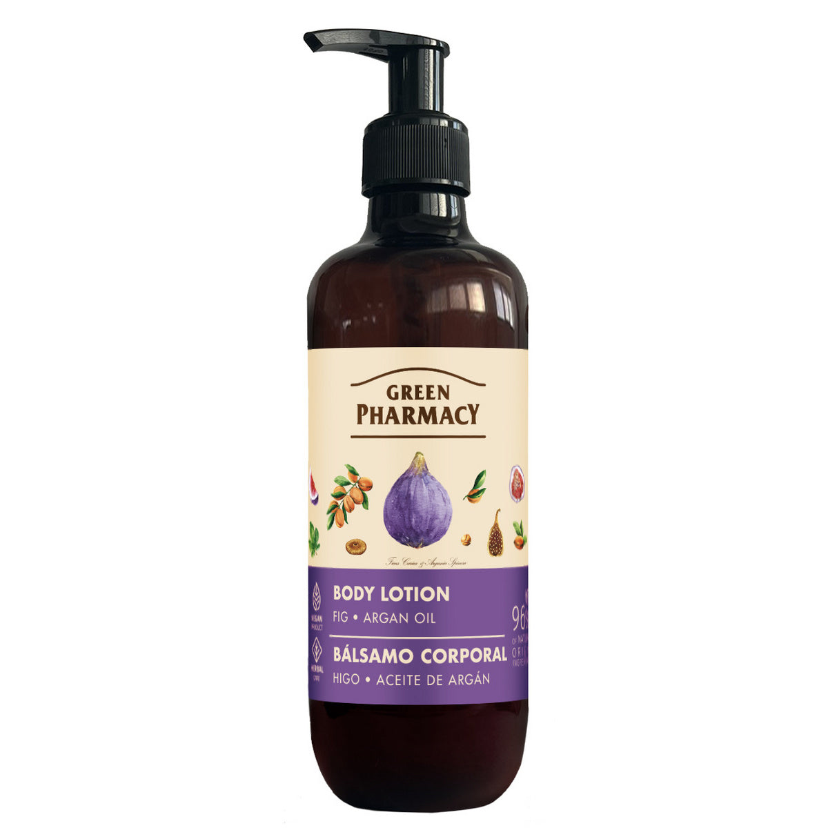 GREEN PHARMACY Kūno balzamas Figų ir Arganų aliejus 400 ml