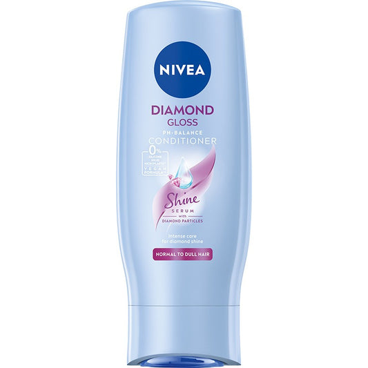 NIVEA Švelni plaukų kondicionierius Diamond Gloss 200 ml