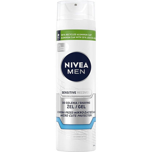 NIVEA MEN Atkuriantis skutimosi gelis jautriai odai 200 ml