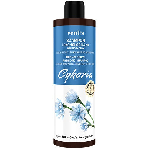 VENITA Trichologinė formulė šampūnas sausiems plaukams su polinkiu slinkti - Cikorija 300 ml