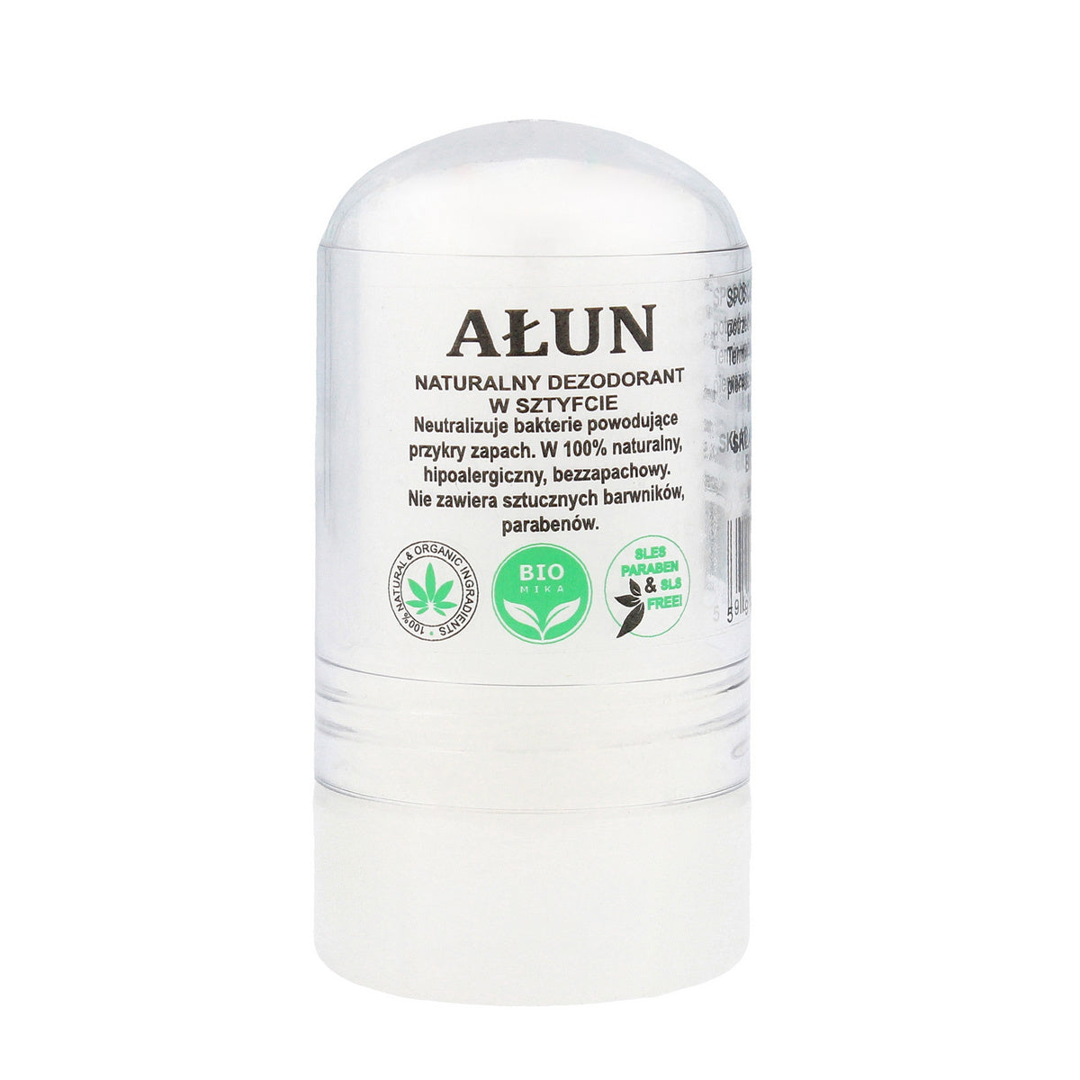 BIOM Natūralus dezodorantas kristalas Ałun kietame pakuotėje 55 g