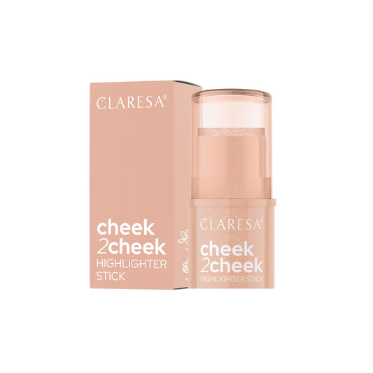 CLARESA Cheek2Cheek Kreminis švytėjimo pieštukas 01 Pearl Shine