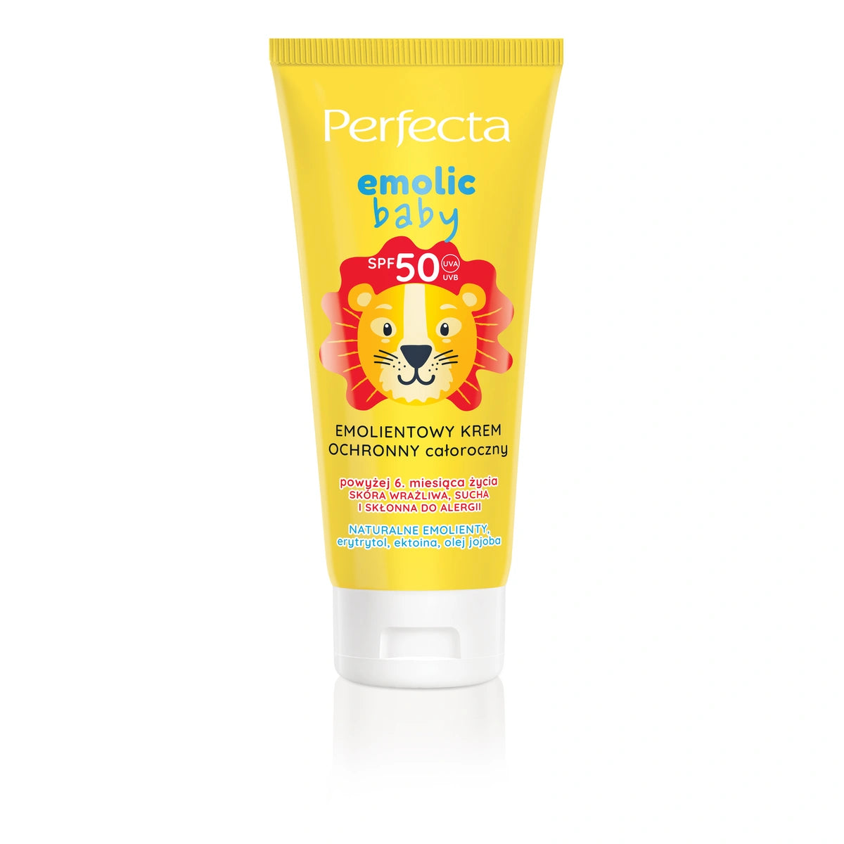 PERFECTA Emolic Baby Emolientinis apsauginis kremas SPF50 - visoms sezonams 50 ml