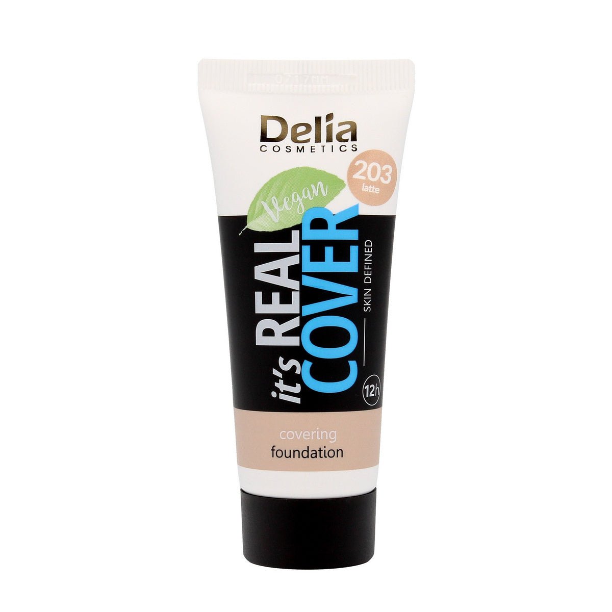 DELIA It`s Real Cover Kremas sukamšantis atgaivinantis drėkinantis 203 Latte 30 ml