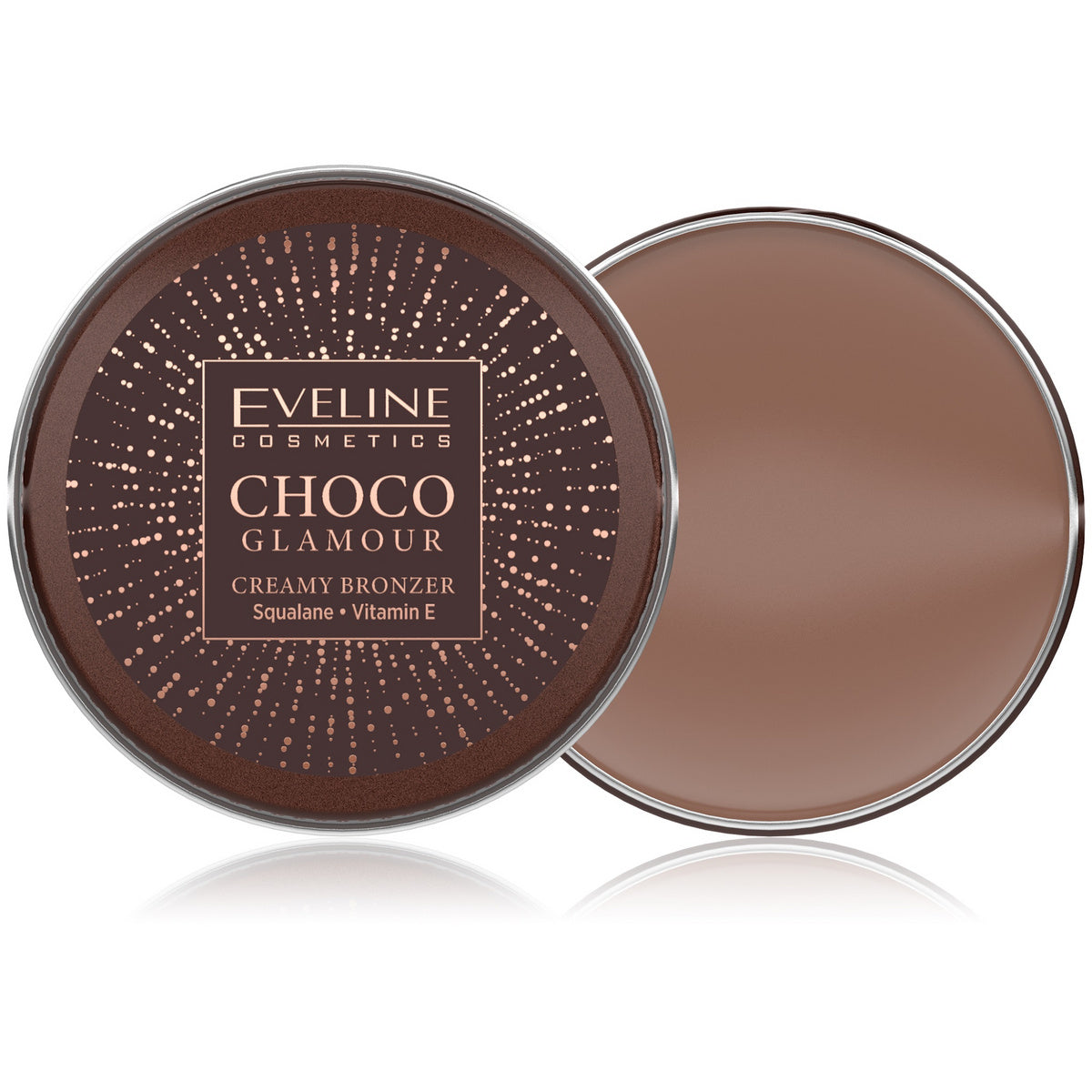 EVELINE Choco Glamour kreminis bronzeris veidui nr. 02