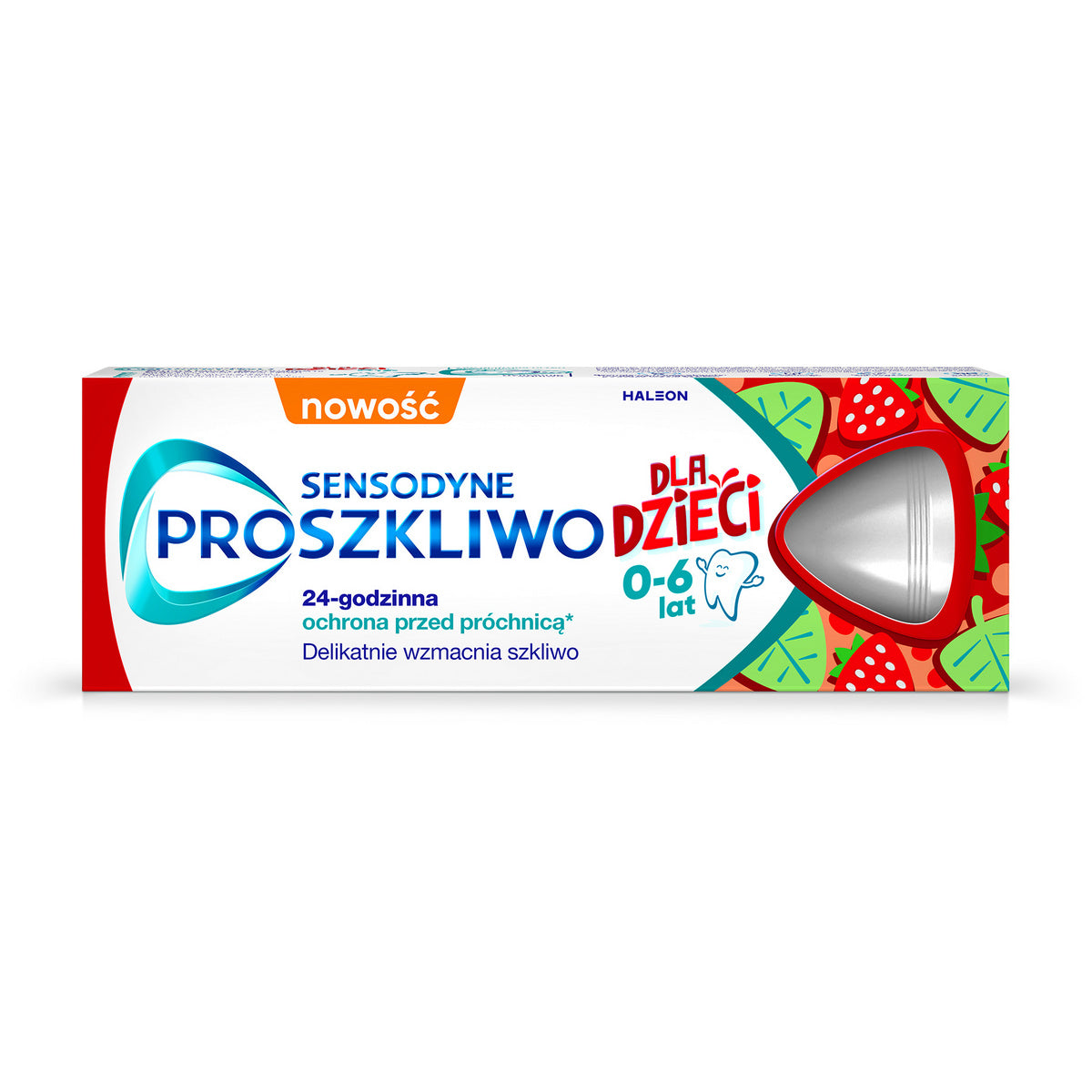 SENSODYNE Proszkliwo dantų pasta vaikams 0 - 6 metų 50 ml