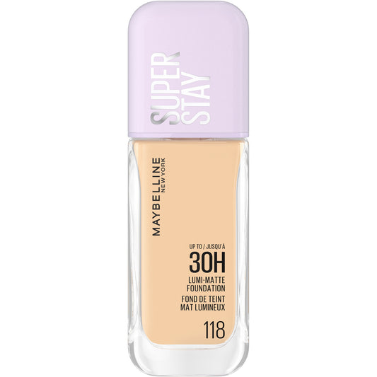 MAYBELLINE Super Stay 30H Lumi Matte Pagrindas matuojantis-kryjantis 118 30 ml