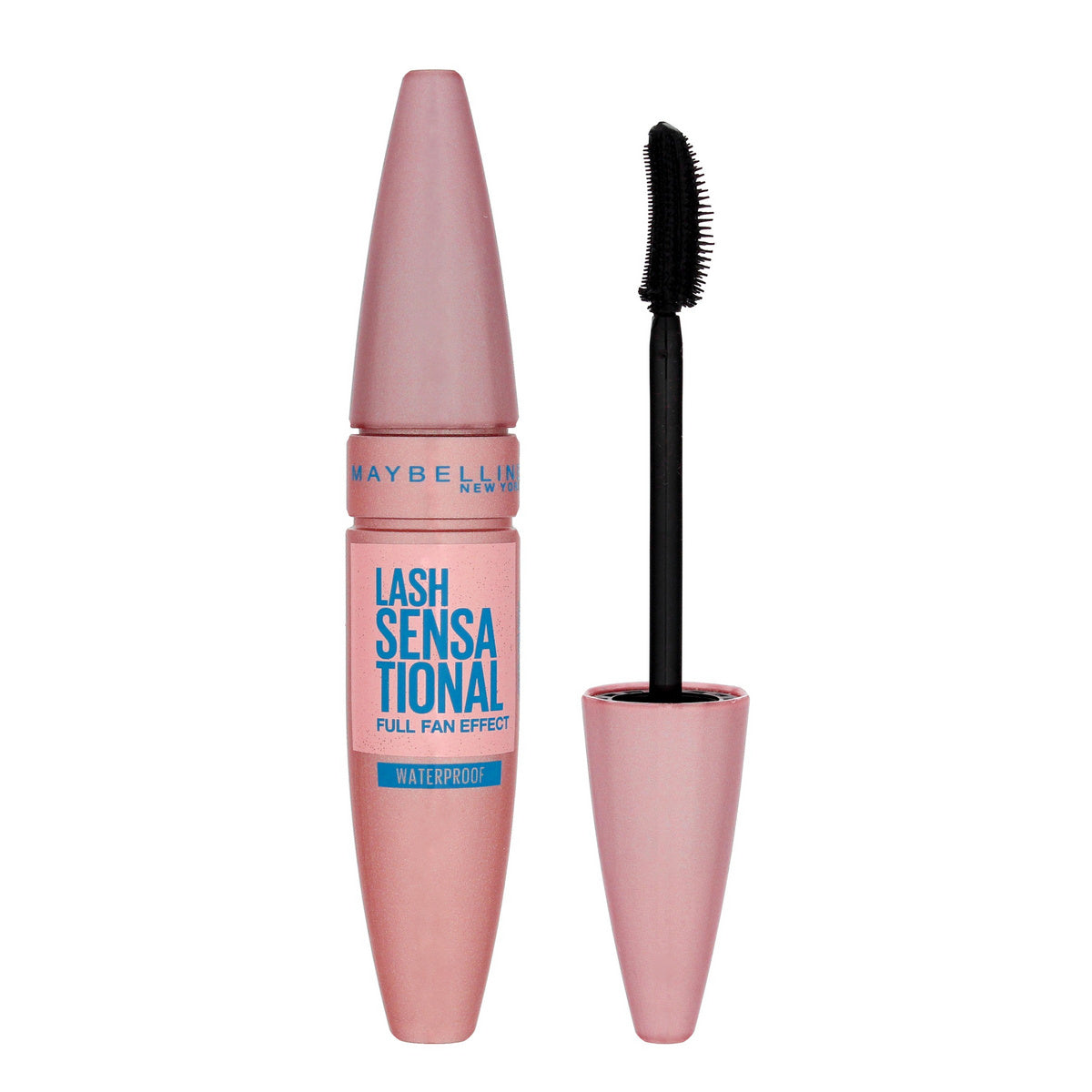 MAYBELLINE Lash Sensational Very Black vandeniui atsparus tušas 9.5ml