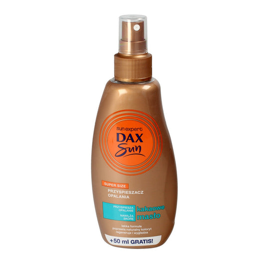 Dax Sun Įdegio pagreitintojas su kakavos sviestu - purškiklis 200ml