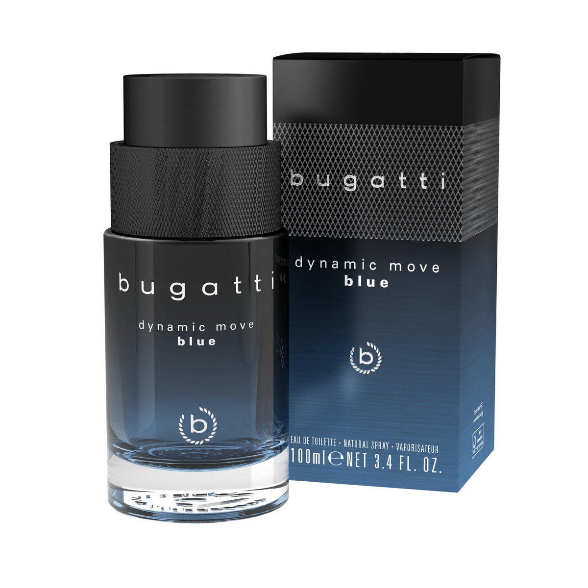 BUGATTI Dynamic Move Blue Tualetinis vanduo vyrams 100ml