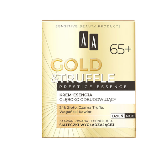 AA Gold & Truffle Prestige Essence 65+ Krem-esencija ultra atjaunojantis dienai/naktiai 50 ml