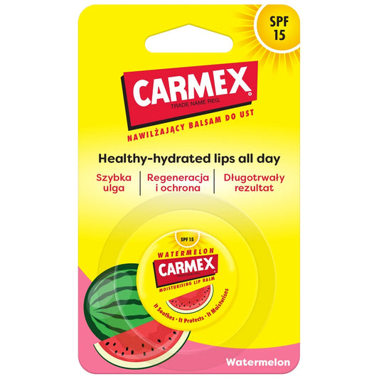 CARMEX Apsauginis lūpų balzamas stiklainyje Watermelon 7,5 g