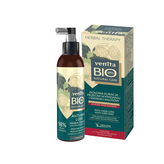 VENITA Bio Natural Care Žolelių priemonė prieš plaukų slinkimą ir žilimą 200ml