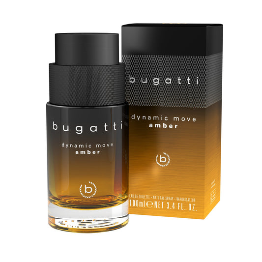 BUGATTI Dynamic Move Amber Tualetinis vanduo vyrams 100ml