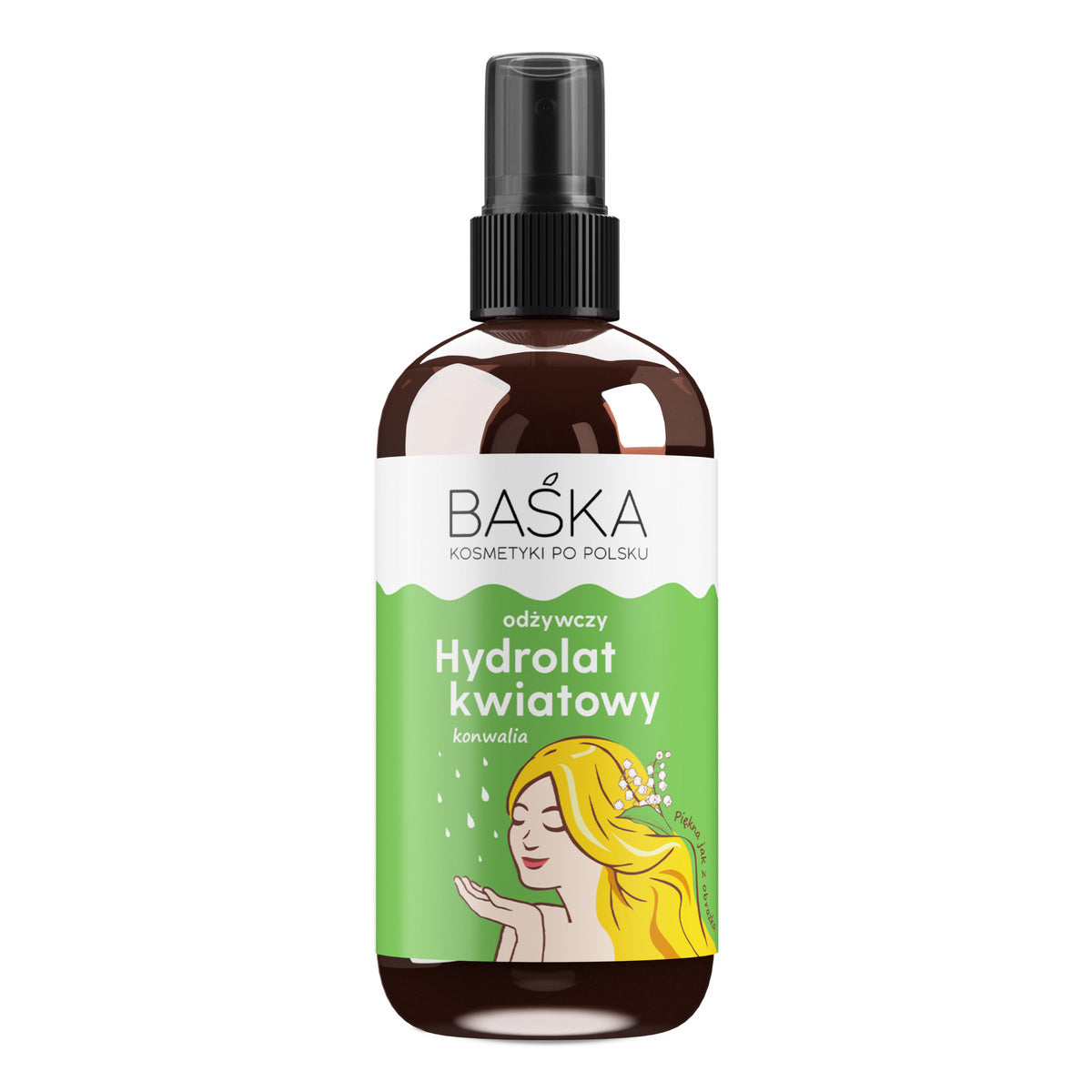BAŚKA Kvepalų hidrolatas veidui drėkinantis - lelija 100 ml