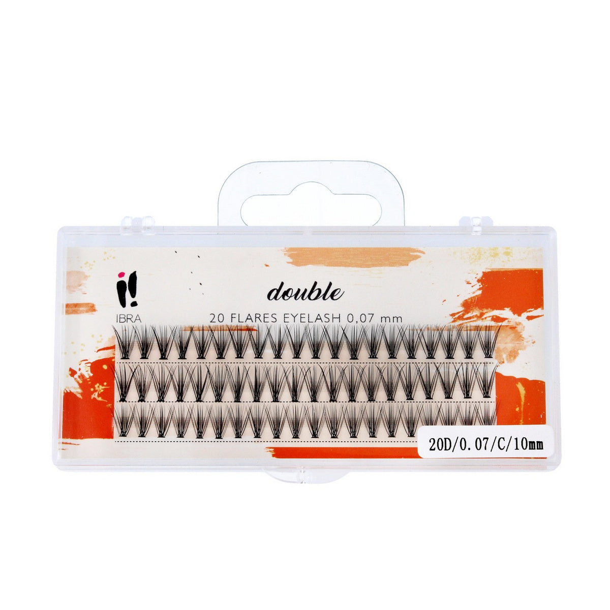 IBRA Kępki blakstienų DOUBLE 0.07-C-10 mm - 1 pak.