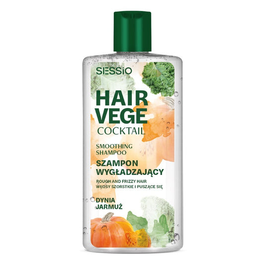 CHANTAL Sessio Hair Vege Coctail Šampūnas glotninantis - Moliūgas ir Špinatai 300 ml