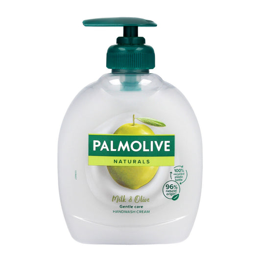 Palmolive Naturals Kreminis skystas muilas su dozatorium Pienas & Alyvuogės 300ml