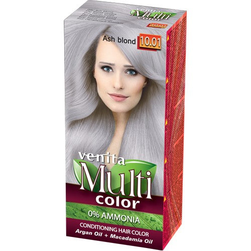 VENITA Plaukų dažai be amoniako Multi Color - 10.01 Pelenų blondinė