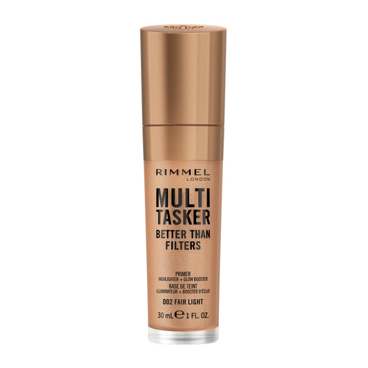 RIMMEL Multi Tasker Universalus makiažo pagrindas + korektorius 002 FAIR LIGHT 30 ml