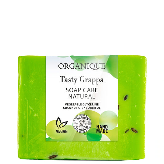 ORGANIQUE Natūraliai priežiūros muilas Tasty Grappa 100g