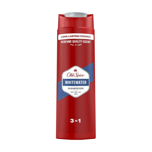 OLD SPICE Whitewater Dušo gelis ir šampūnas vyrams 3in1 400 ml