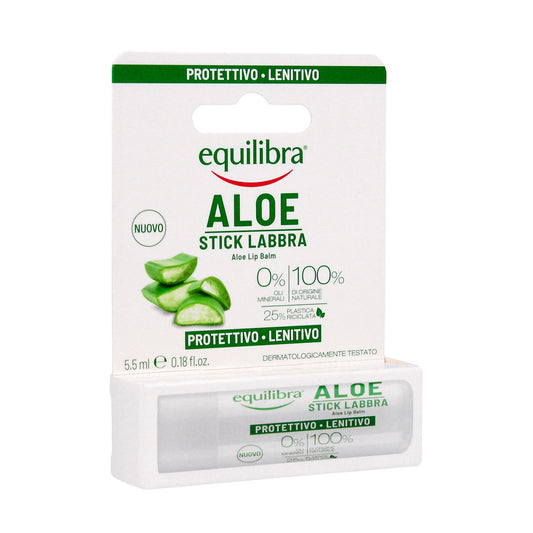 Equilibra Aloe balzamas lūpoms pieštuko formoje 5,5ml