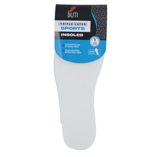 BUTI Trijų sluoksnių sportinės įdėklai - 1 pora