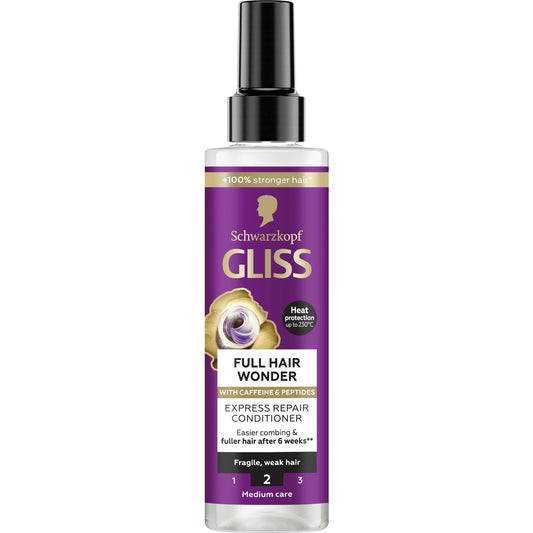 SCHWARZKOPF Gliss Full Hair Wonder Ekspresinė kondicionierius 200 ml