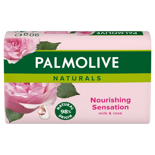 Palmolive Naturals Mažas muilas Maitinantis pojūtis - Pienas ir rožė 90g
