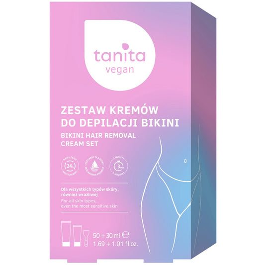 TANITA Bikini depiliacijos kremų rinkinys (Depiliacijos kremas 50ml + Po depiliacijos balzamas 30ml)