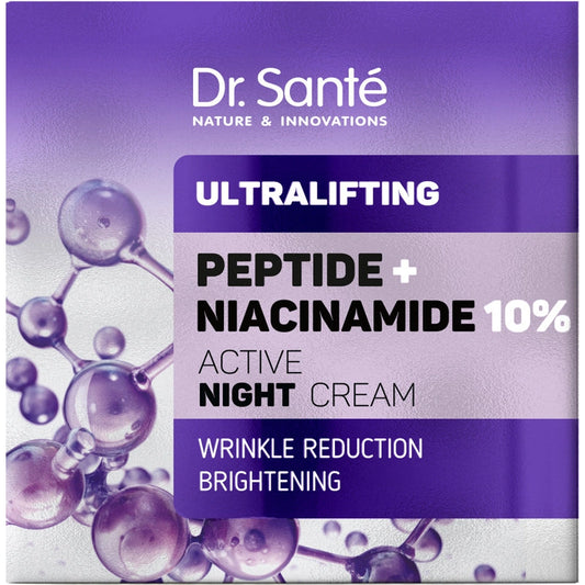 DR.SANTE Peptide + Niacinamide Aktyvus naktinis kremas 50 ml