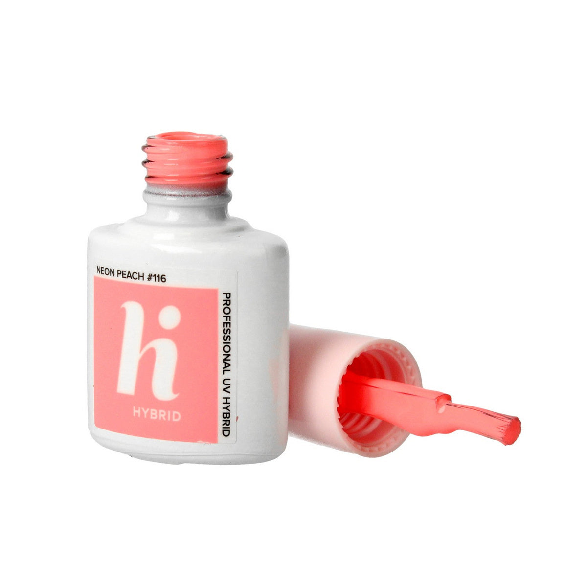 HI HYBRID Hibridinis lakas Pop #116 Neon Peach 5 ml