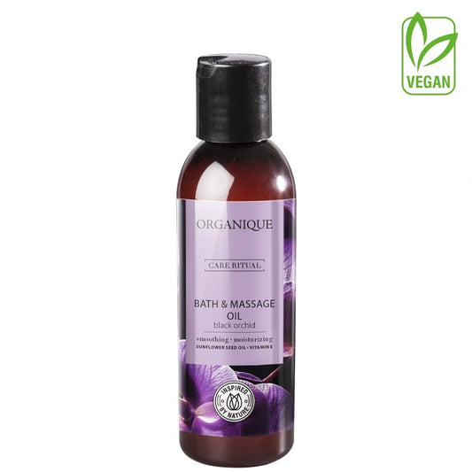 ORGANIQUE Juodųjų orchidėjų maitinamasis aliejus voniai ir masažui 125ml