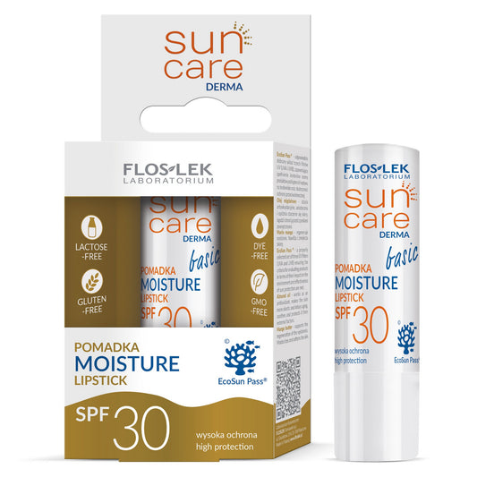 FLOSLEK Sun Care Derma Basic Apsauginė lūpų pomada SPF30 4g