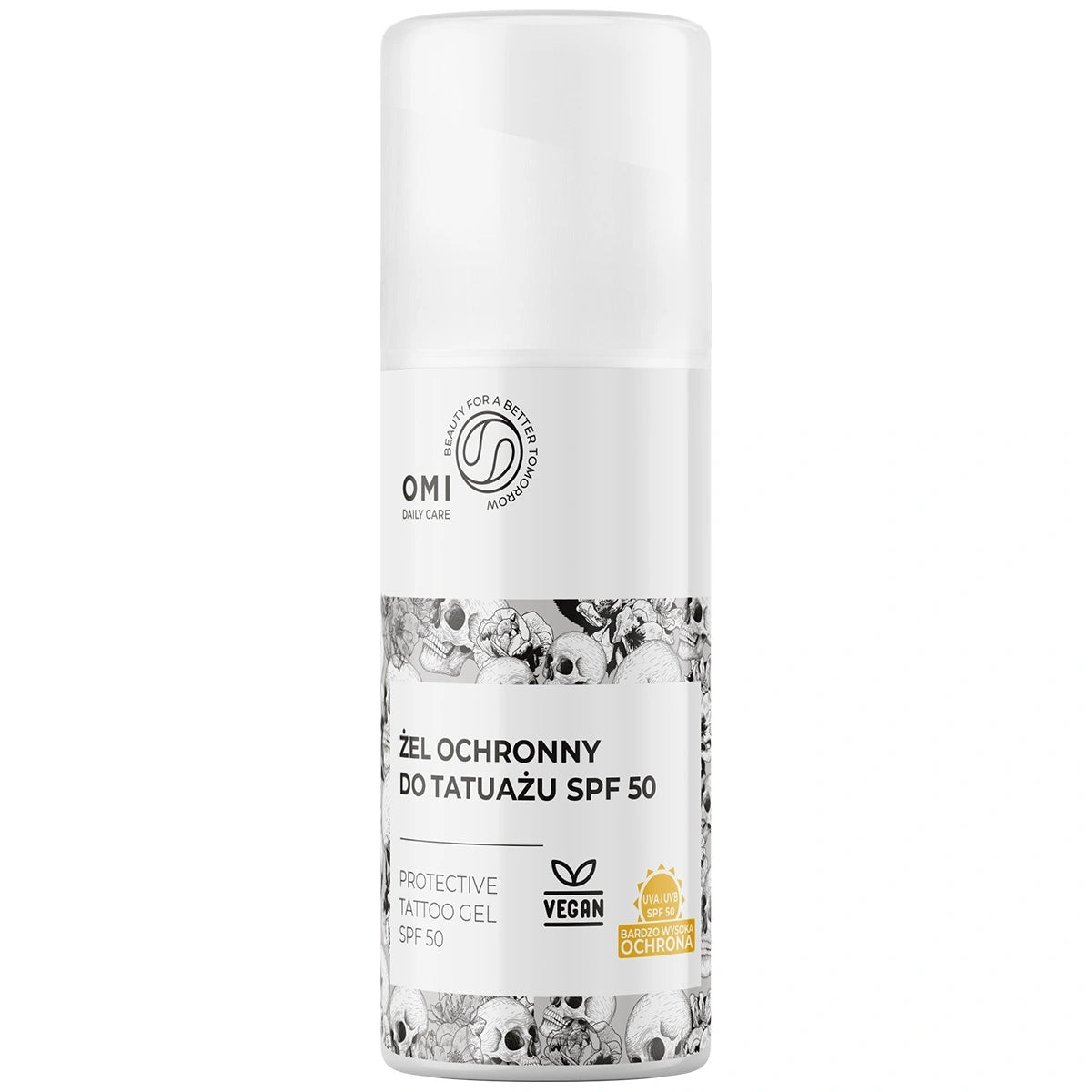 OMI Kasdienė priežiūra Apsauginis gelis tatuiruotėms SPF 50 50 ml