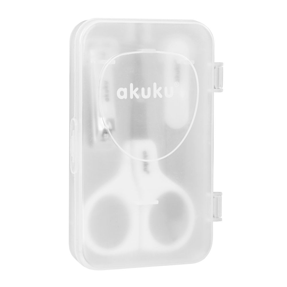 AKUKU Manikiūro rinkinys vaikams baltas (a0040)
