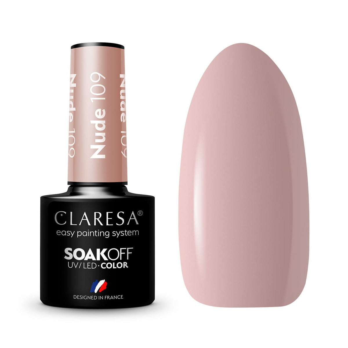 CLARESA Hibridinis lakas Nude nr 109 5g