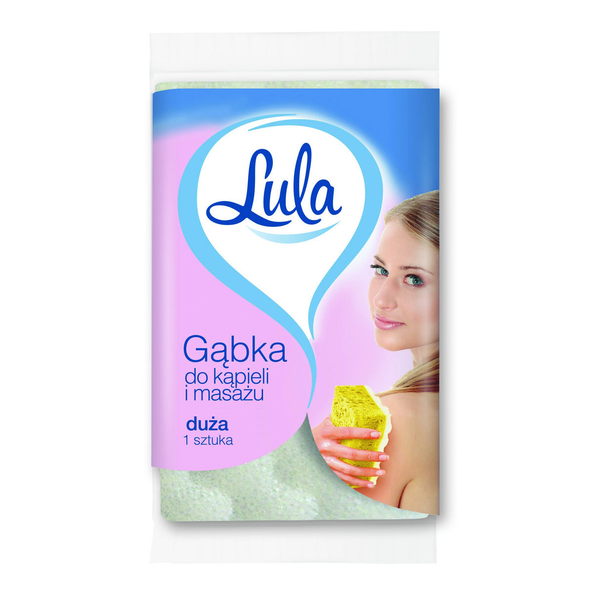 LULA Didelė kempinė voniai ir masažui