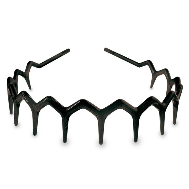 DONEGAL Plaukų juosta - juoda (9919)