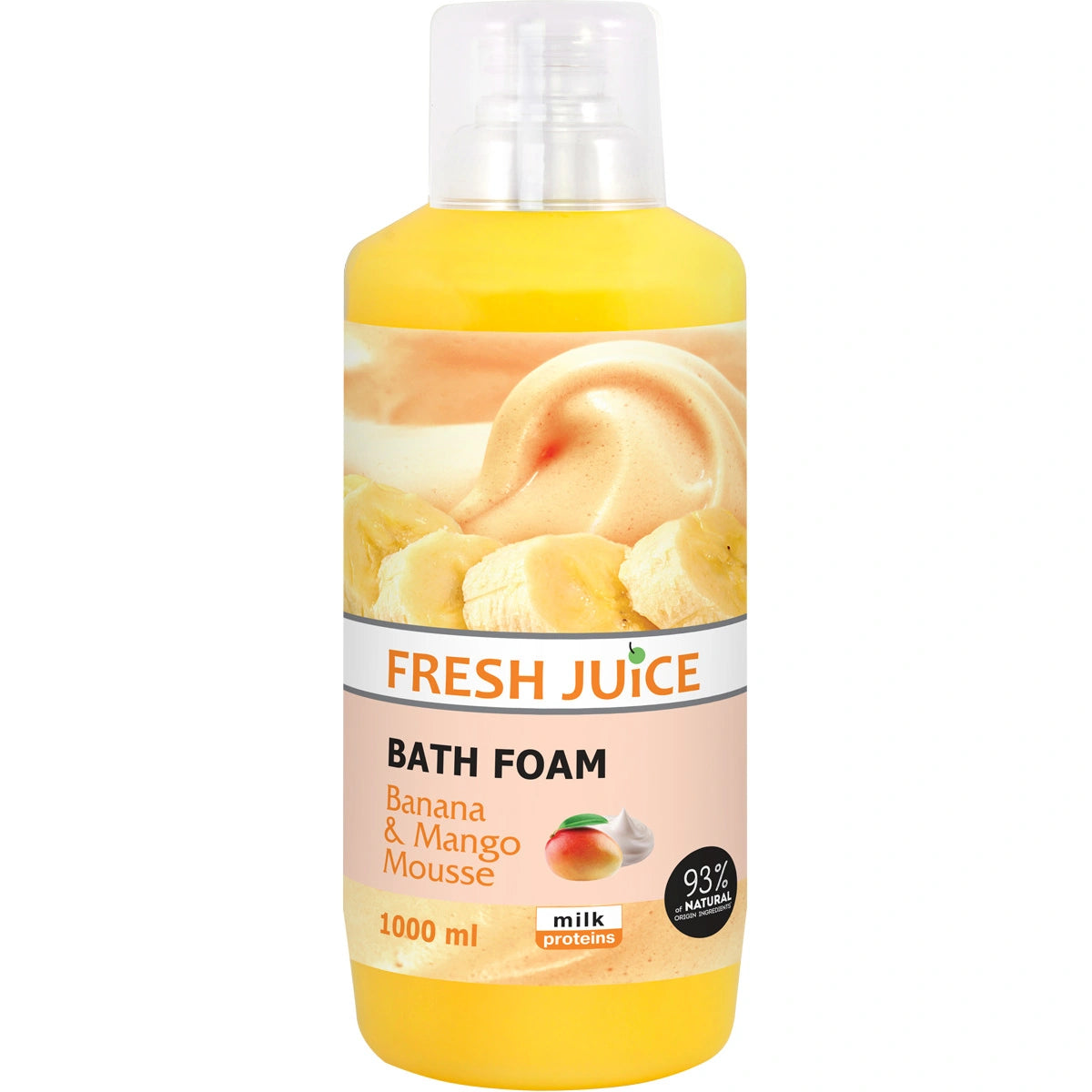 FRESH JUICE Vonios putos Bananų-Mangų mus 1000 ml