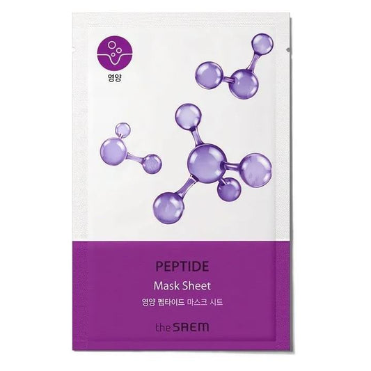 the SAEM Bio Solution Maistinanti peptidų kaukė