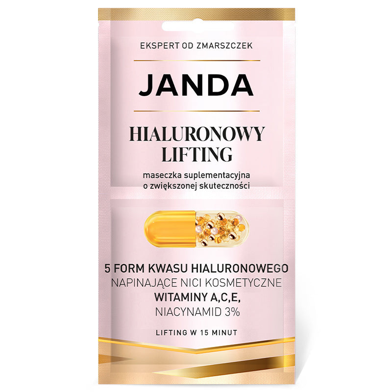 JANDA My Clinic Hialurono liftingo kaukė 8 ml
