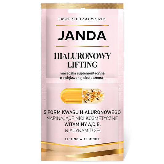 JANDA My Clinic Hialurono liftingo kaukė 8 ml