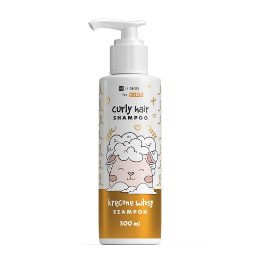 HISKIN vaikams garbanotiems plaukams šampūnas 300 ml